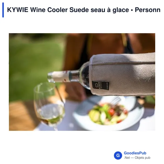 Refroidisseur à vin personnalisable KYWIE avec logo - Image 11
