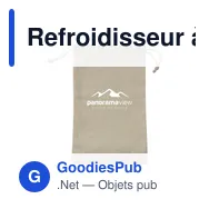 Refroidisseur à vin personnalisable KYWIE avec logo - Miniature 5