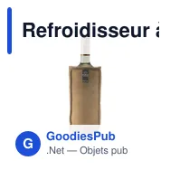 Refroidisseur à vin personnalisable KYWIE avec logo - Miniature 9