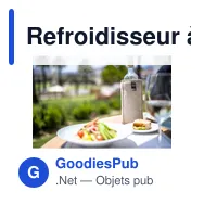 Refroidisseur à vin personnalisable KYWIE avec logo - Miniature 10