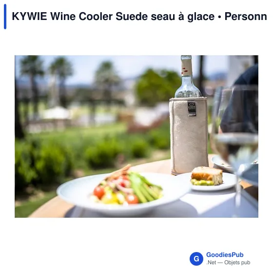 Refroidisseur à vin personnalisable KYWIE avec logo - Image 10