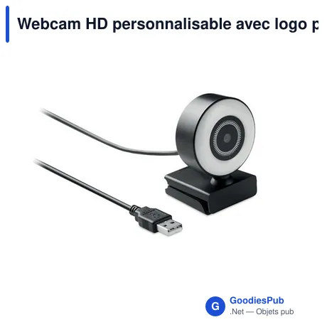 Webcam HD personnalisable avec logo pour entreprises