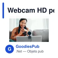 Webcam HD personnalisable avec logo pour entreprises - Miniature 4