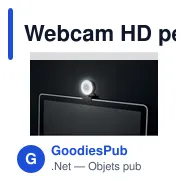 Webcam HD personnalisable avec logo pour entreprises - Miniature 5