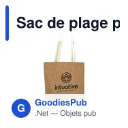 Sac de plage personnalisable en liège avec logo - Lagos Cork Shopper - Miniature 1