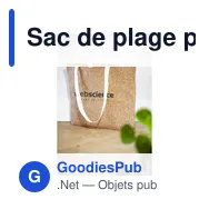 Sac de plage personnalisable en liège avec logo - Lagos Cork Shopper - Miniature 2