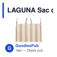 LAGUNA Sac de plage XL 280gr/m² - Miniature 7