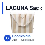 LAGUNA Sac de plage XL 280gr/m² - Miniature 9
