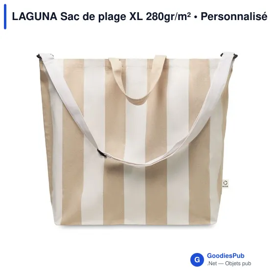 LAGUNA Sac de plage XL 280gr/m² - Image 9