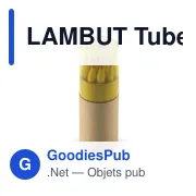 LAMBUT Tube 12 crayons de couleur K - Miniature 5