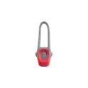 Variante rouge - Lampe à vélo personnalisable avec logo - Lampe à vélo Abigail