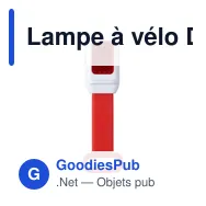Lampe à vélo Duncan - Miniature 2
