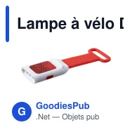 Lampe à vélo Duncan - Miniature 3