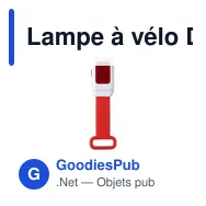 Lampe à vélo Duncan - Miniature 5