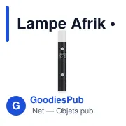 Lampe Afrik - Miniature 5