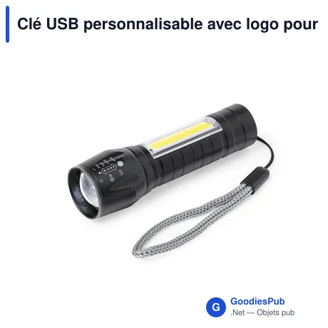 Clé USB personnalisable avec logo pour entreprises