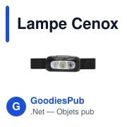 Lampe Cenox - Miniature 2