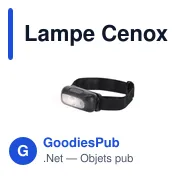 Lampe Cenox - Miniature 3
