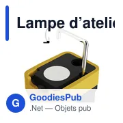 Lampe d’atelier pliable Hama - Miniature 8