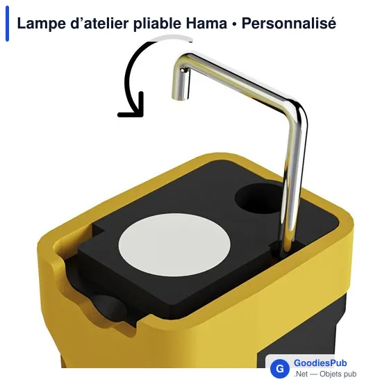 Lampe d’atelier pliable Hama - Image 8