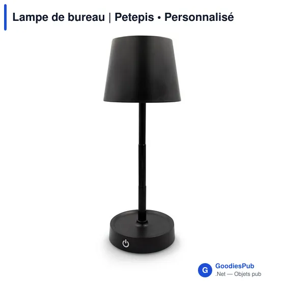Lampe de bureau personnalisable avec logo - Petepis - Image 1