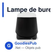 Lampe de bureau personnalisable avec logo - Petepis - Miniature 3