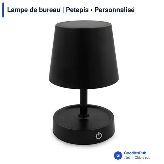 Lampe de bureau personnalisable avec logo - Petepis - Image 4