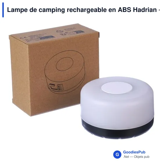 Lampe de camping personnalisable Hadrian avec logo - Image 11