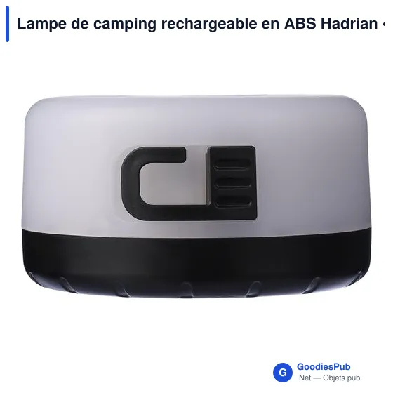 Lampe de camping personnalisable Hadrian avec logo - Image 3