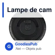 Lampe de camping personnalisable Hadrian avec logo - Miniature 5