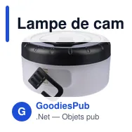 Lampe de camping personnalisable Hadrian avec logo - Miniature 9