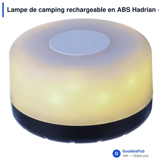 Lampe de camping personnalisable Hadrian avec logo - Image 10