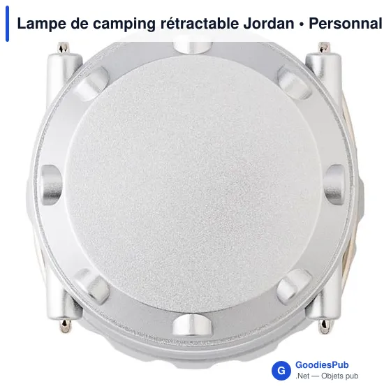 Lampe de camping personnalisable avec logo - Modèle Jordan - Image 2