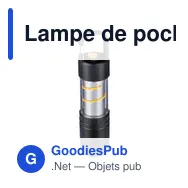 Lampe de poche COB en aluminium Vela - Miniature 2