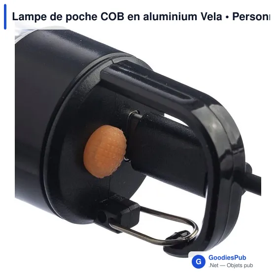 Lampe de poche COB en aluminium Vela - Image 11