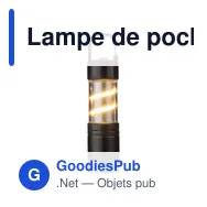 Lampe de poche COB en aluminium Vela - Miniature 3