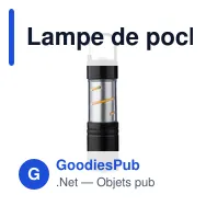 Lampe de poche COB en aluminium Vela - Miniature 6