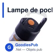 Lampe de poche COB en aluminium Vela - Miniature 9