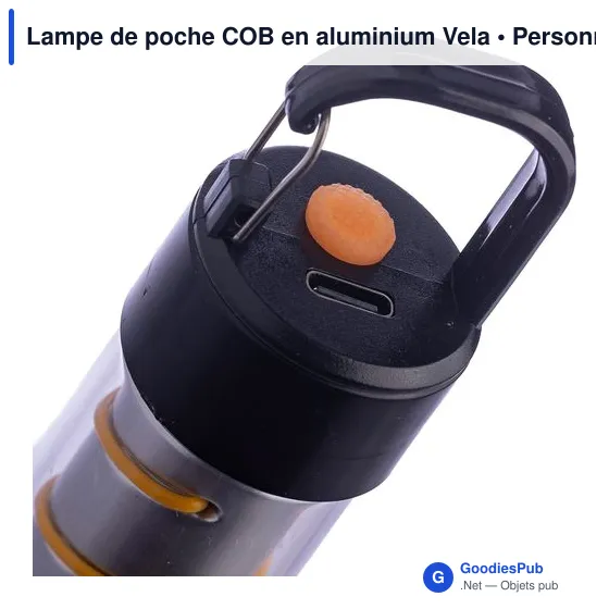 Lampe de poche COB en aluminium Vela - Image 9