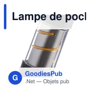 Lampe de poche COB en aluminium Vela - Miniature 10