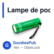 Lampe de poche COB | Lule - Miniature 1