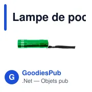 Lampe de poche COB | Lule - Miniature 5