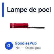 Lampe de poche COB | Lule - Miniature 9