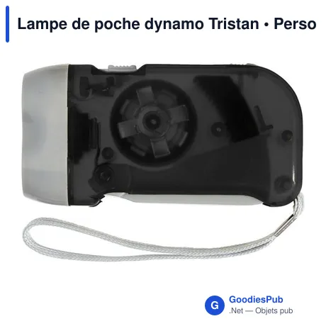 Lampe de poche dynamo Tristan