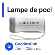 Lampe de poche dynamo Tristan - Miniature 6