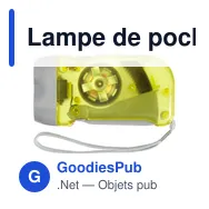 Lampe de poche dynamo Tristan - Miniature 7