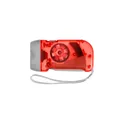 Variante rouge - Lampe de poche dynamo Tristan