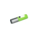 Variante Vert clair - Lampe de poche LED rechargeable 10 W personnalisable avec logo - Zoom 300 lm