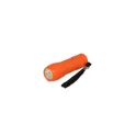 Variante Orange - Lampe de poche COB personnalisable en ABS recyclé avec logo - COB