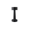Variante noir - Lampe de table personnalisable Fiorella avec logo